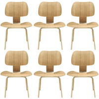 Fathom Dining Chairs Set of 6 - Natural