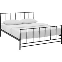 Estate King Bed - Brown