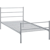 Alina Twin Platform Bed Frame - Gray