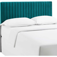 Keira Full/Queen Performance Velvet Headboard - Teal