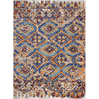 Centehua Distressed Southwestern Aztec 4x6 Area Rug - Multicolored