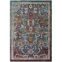 Tribute Every Distressed Vintage Floral 5x8 Area Rug - Multicolored