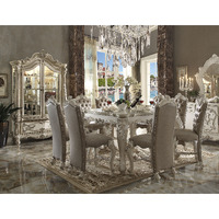ACME FURNITURE Versailles Counter Height Table - 61150 - Bone White