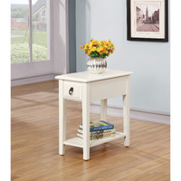 Jeana - Side Table White