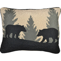 Sham, Bear Walk Plaid UCC