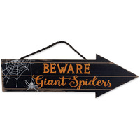 DII Beware Of Spiders Hanging Sign