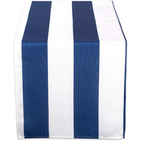 DII Nautical Blue Cabana Stripe Outdoor Table Runner
