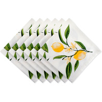 DII Lemon Bliss Print Napkin (Set of 6)