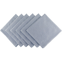 DII French Blue Seersucker Napkin (Set of 6)