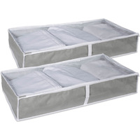DII Gray Soft Storage  (Set of 2)