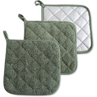 DII Artichoke Terry Potholder (Set of 3)