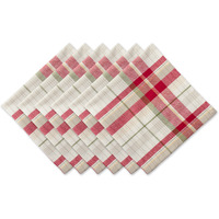 DII Orchard Plaid Napkin (Set of 6)