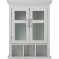 Avington Two Door Wall Cabinet with Cubbies