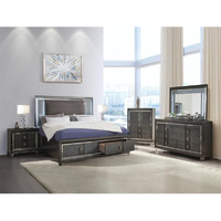 Nightstand - Metallic Gray Malaysia