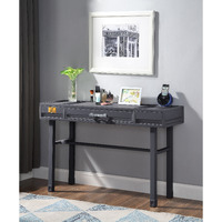 Vanity Desk - Gunmetal Tianjin