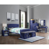 Twin Bed - Blue Tianjin