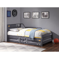 Daybed & Trundle (Twin Size) - Gunmetal Tianjin