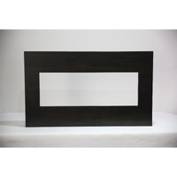 Knotty Black birch wood mantel  surround for BI40XTRASLIM