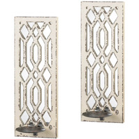 DECO MIRROR WALL SCONCE SET