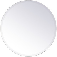 Gracin Round Mirror 24 inch in Clear