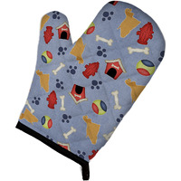 "Caroline's Treasures BB3886OVMT Cocker Spaniel Dog House Collection Oven Mitt, 12"" by 8.5"", Multicolor"