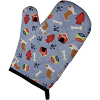 "Caroline's Treasures BB3933OVMT Australian Shepherd Dog House Collection Oven Mitt, 12"" by 8.5"", Multicolor"