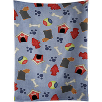 "Caroline's Treasures BB3934KTWL Yorkshire Terrier Yorkie Kitchen Towel, 25"" x 15"", Multicolor"