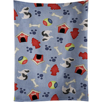 "Caroline's Treasures BB3937KTWL Japanese Chin Dog House Collection Kitchen Towel, 25"" x 15"", Multicolor"