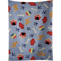 "Caroline's Treasures BB3940KTWL Brussels Griffon Dog House Kitchen Towel, 25"" x 15"", Multicolor"