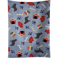 "Caroline's Treasures BB3964KTWL Newfoundland Dog House Collection Kitchen Towel, 25"" x 15"", Multicolor"