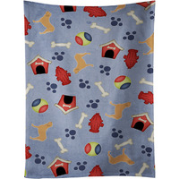 "Caroline's Treasures BB3979KTWL Fila Brasileiro Dog House Collection Kitchen Towel, 25"" x 15"", Multicolor"