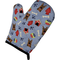 "Caroline's Treasures BB3990OVMT Dog House Collection German Shepherd Oven Mitt, 12"" by 8.5"", Multicolor"