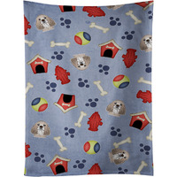"Caroline's Treasures BB3995KTWL Dog House Collection Cocker Spaniel Kitchen Towel, 25"" x 15"", Multicolor"
