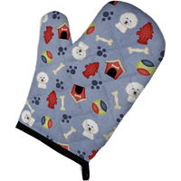 "Caroline's Treasures BB3996OVMT Dog House Collection Bichon Frise Oven Mitt, 12"" by 8.5"", Multicolor"