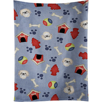 "Caroline's Treasures BB4000KTWL Dog House Collection Pekingese Kitchen Towel, 25"" x 15"", Multicolor"