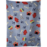 "Caroline's Treasures BB4015KTWL Dog House Italian Greyhound Kitchen Towel, 25"" x 15"", Multicolor"