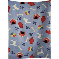 "Caroline's Treasures BB4043KTWL Dog House Collection Afghan Hound Kitchen Towel, 25"" x 15"", Multicolor"