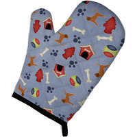 "Caroline's Treasures BB4050OVMT Dog House Collection Bloodhound Oven Mitt, 12"" by 8.5"", Multicolor"