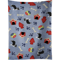 "Caroline's Treasures BB4051KTWL Dog House Collection Border Collie Kitchen Towel, 25"" x 15"", Multicolor"