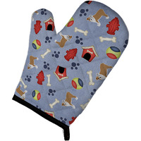 "Caroline's Treasures BB4055OVMT Dog House Collection English Bulldog Oven Mitt, 12"" by 8.5"", Multicolor"