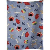 "Caroline's Treasures BB4070KTWL Dog House Brindle Chihuahua Kitchen Towel, 25"" x 15"", Multicolor"