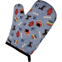 "Caroline's Treasures BB4123OVMT Dog House Collection Brindle Staffordshire Bull Terrier Oven Mitt, 12"" by 8.5"", Multicolor"