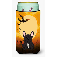 "Caroline's Treasures Halloween French Bulldog Brindle Tall Boy Beverage Insulator Hugger BB4275TBC, Multicolor"