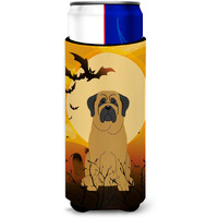 "Caroline's Treasures BB4284MUK Halloween Mastiff Michelob Ultra Hugger for Slim Cans, Multicolor"