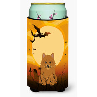 "Caroline's Treasures Halloween Norwich Terrier Tall Boy Beverage Insulator Hugger BB4286TBC, Multicolor"