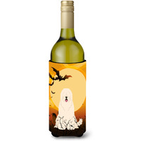 "Caroline's Treasures BB4290LITERK Halloween South Russian Sheepdog Wine Bottle Beverage Insulator Hugger, 750ml, Multicolor"