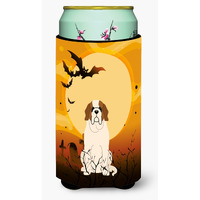 "Caroline's Treasures Halloween Saint Bernard Tall Boy Beverage Insulator Hugger BB4301TBC, Multicolor"