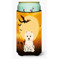 "Caroline's Treasures Halloween Westie Tall Boy Beverage Insulator Hugger BB4308TBC, Multicolor"
