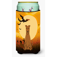 "Caroline's Treasures Halloween Irish Terrier Tall Boy Beverage Insulator Hugger BB4328TBC, Multicolor"