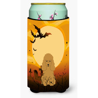 "Caroline's Treasures Halloween Poodle Tan Tall Boy Beverage Insulator Hugger BB4335TBC, Multicolor"